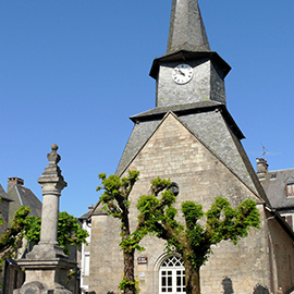 Chapelle de Treignac, à 15 km du gîte